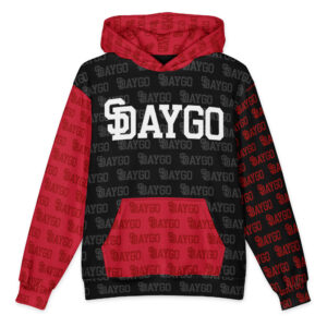 DVE Infrared Oversized Cotton Hoodie