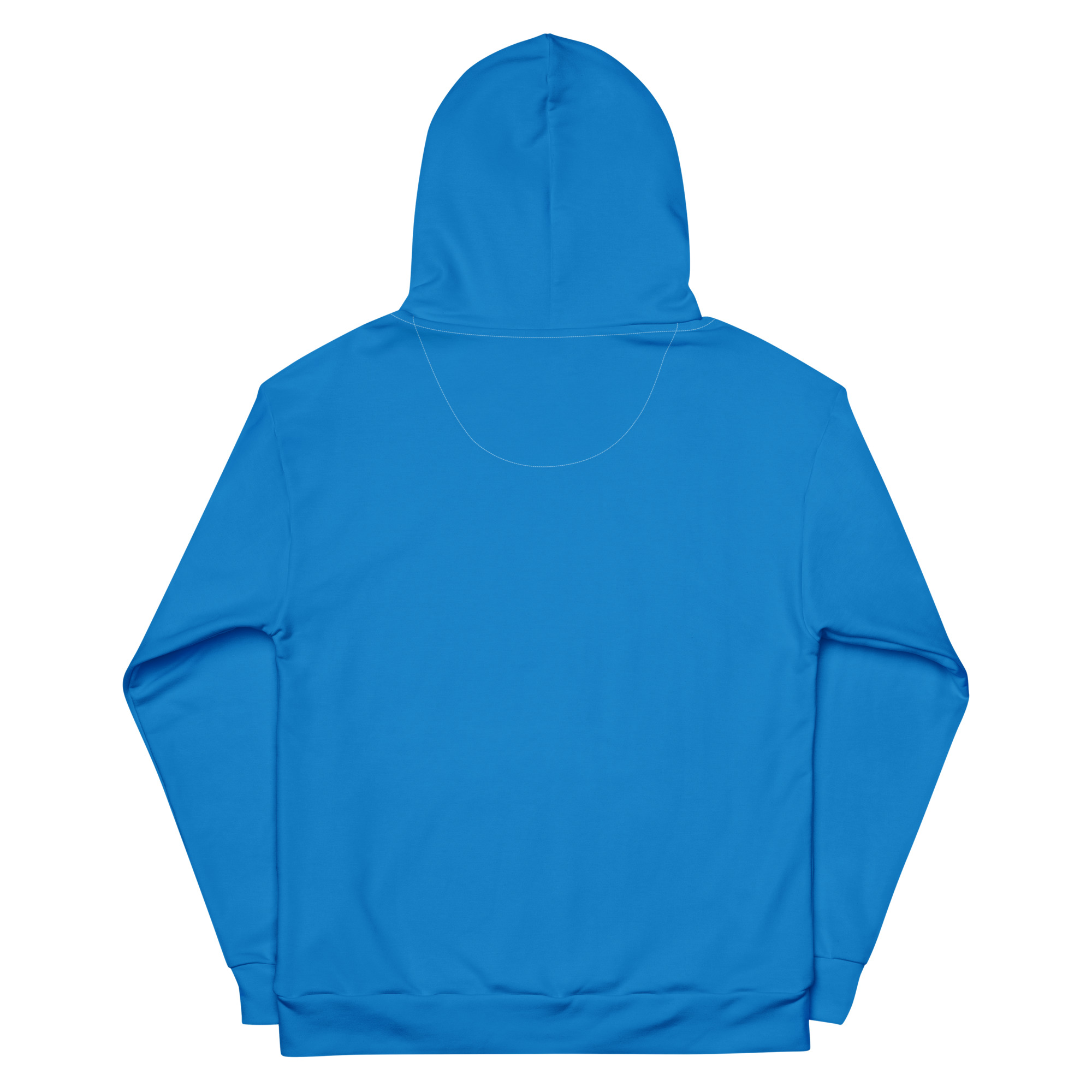 DVE California Gold Powder Blue & Gold Unisex Hoodie - Image 2