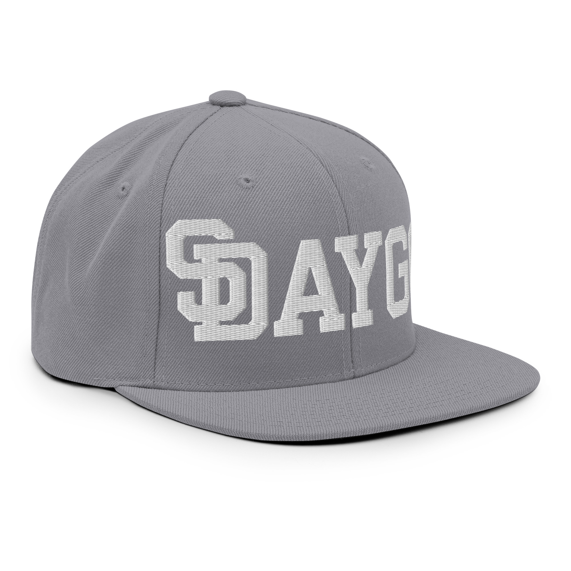 DVE Black Market Black SD Logo Snapback Hat - Image 6