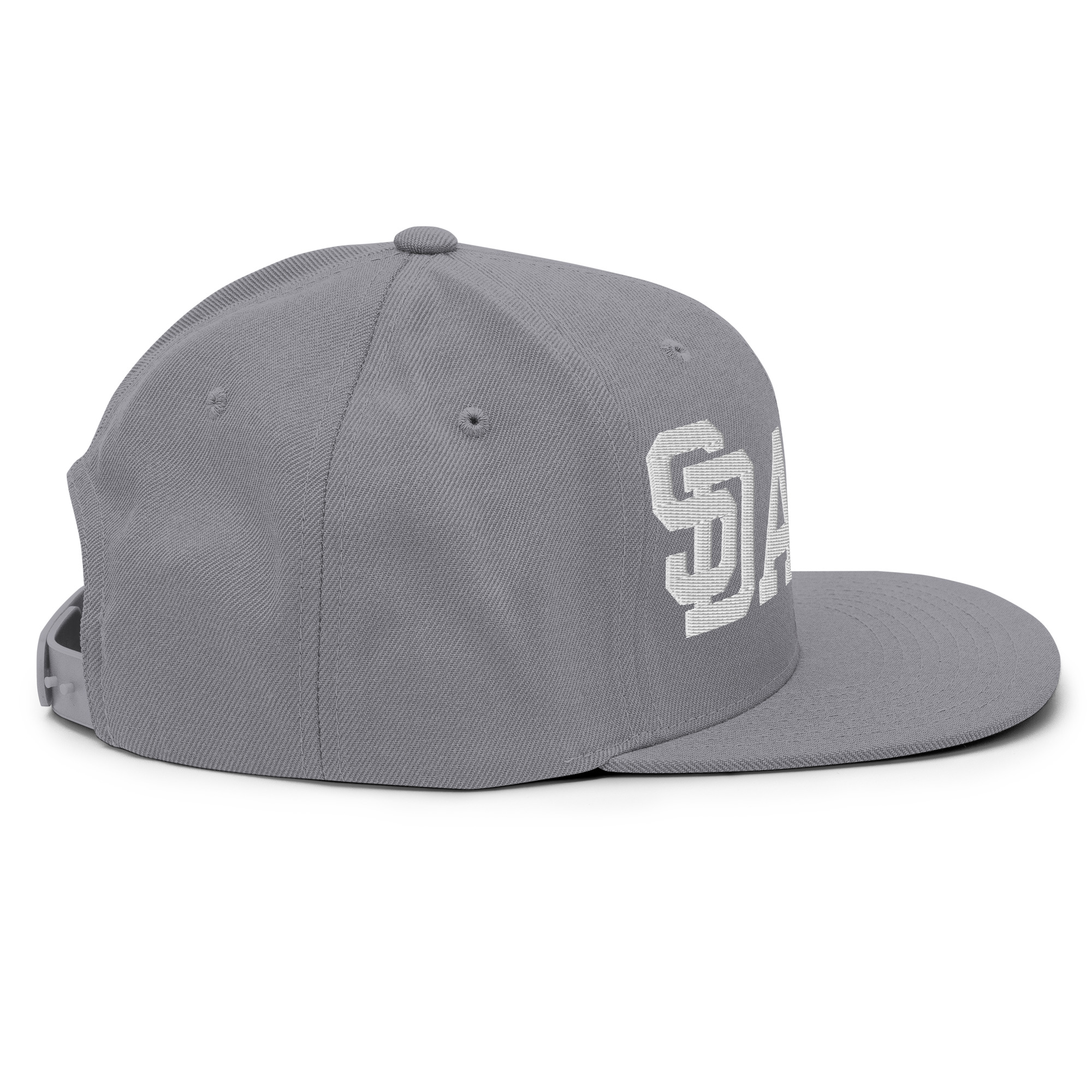 DVE Black Market Black SD Logo Snapback Hat - Image 7