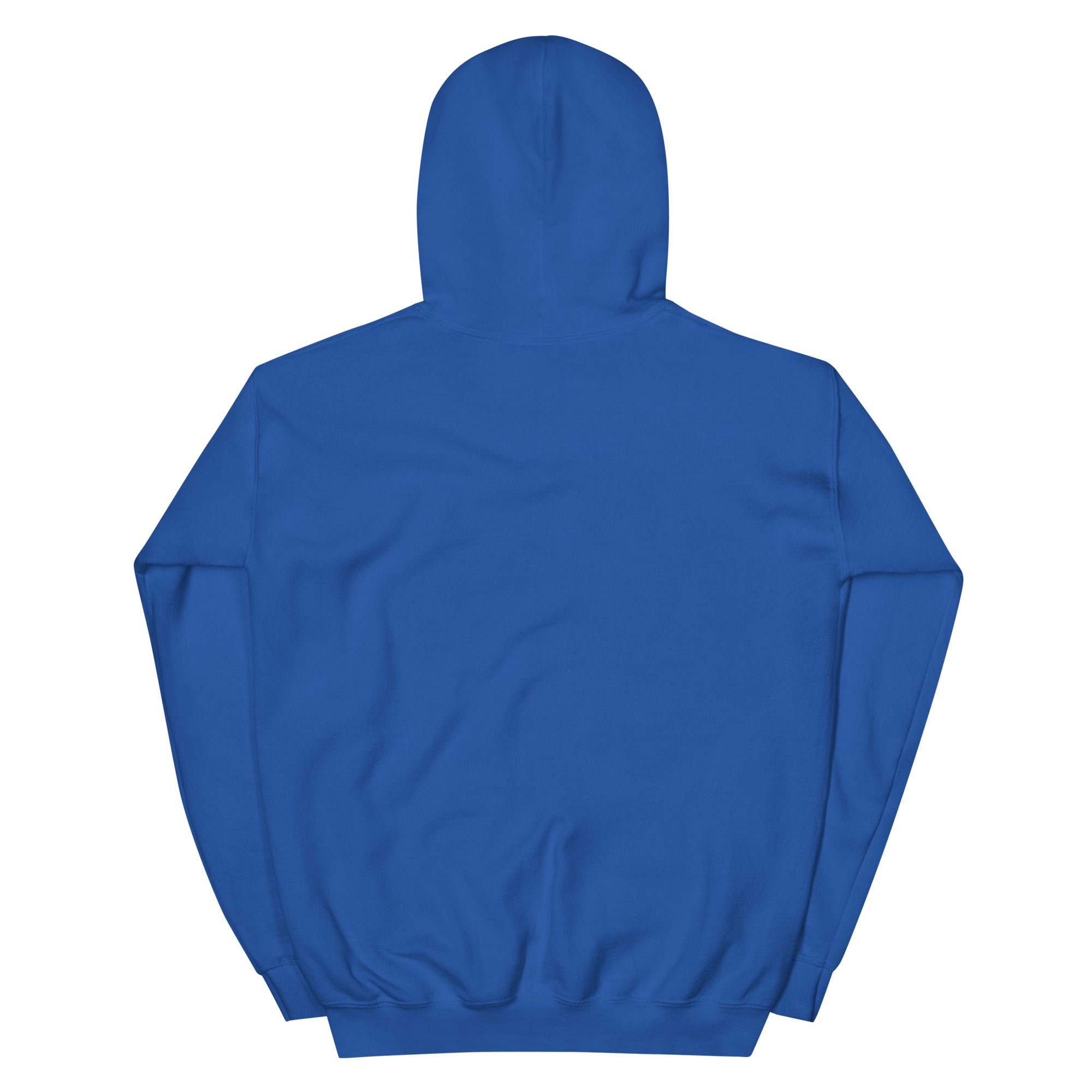 DVE Blue Hunneds White SD Logo Royal Blue Hoodie - Image 2