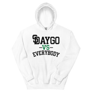 DVE Palm Treez Black & Green SD Logo Hoodie