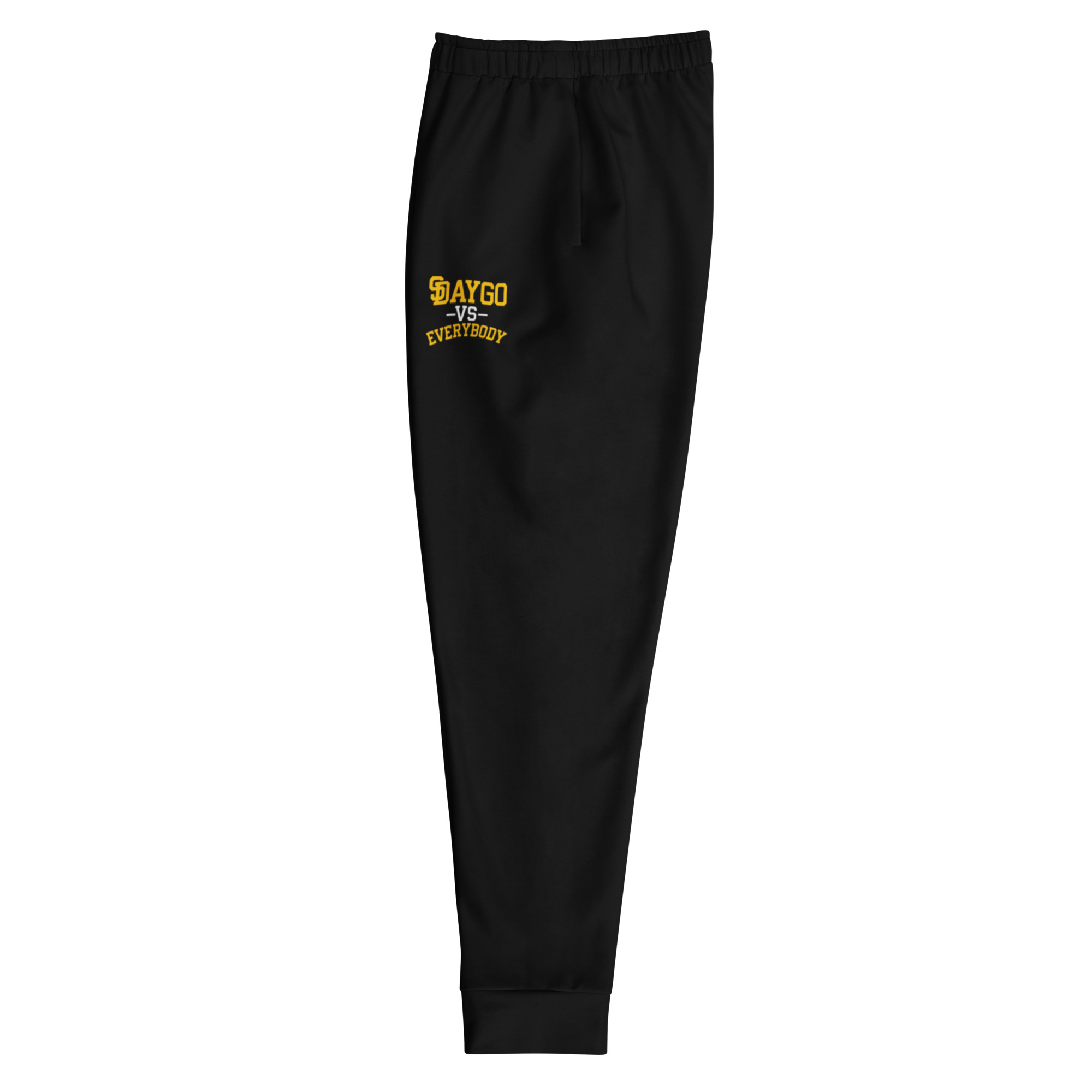 DVE Black & Gold SD Logo Men's Joggers - Image 3