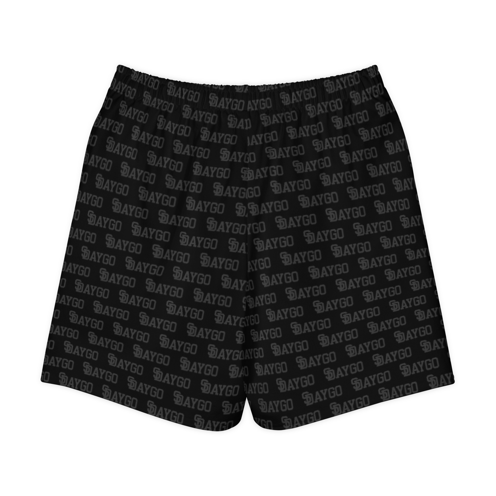 DVE Redline Black Red & White Pattern Cotton Long Shorts - Image 2