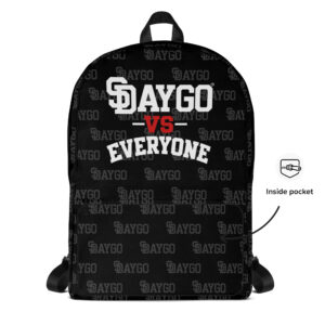 DVE Redline Repeating Pattern Backpack