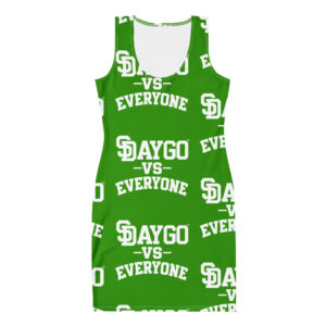 DVE Palm Treez Green Women's Bodycon Dress