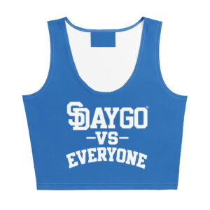 DVE Blue Hunneds Women's Crop Top