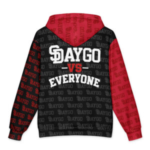 DVE Infrared Oversized Cotton Hoodie