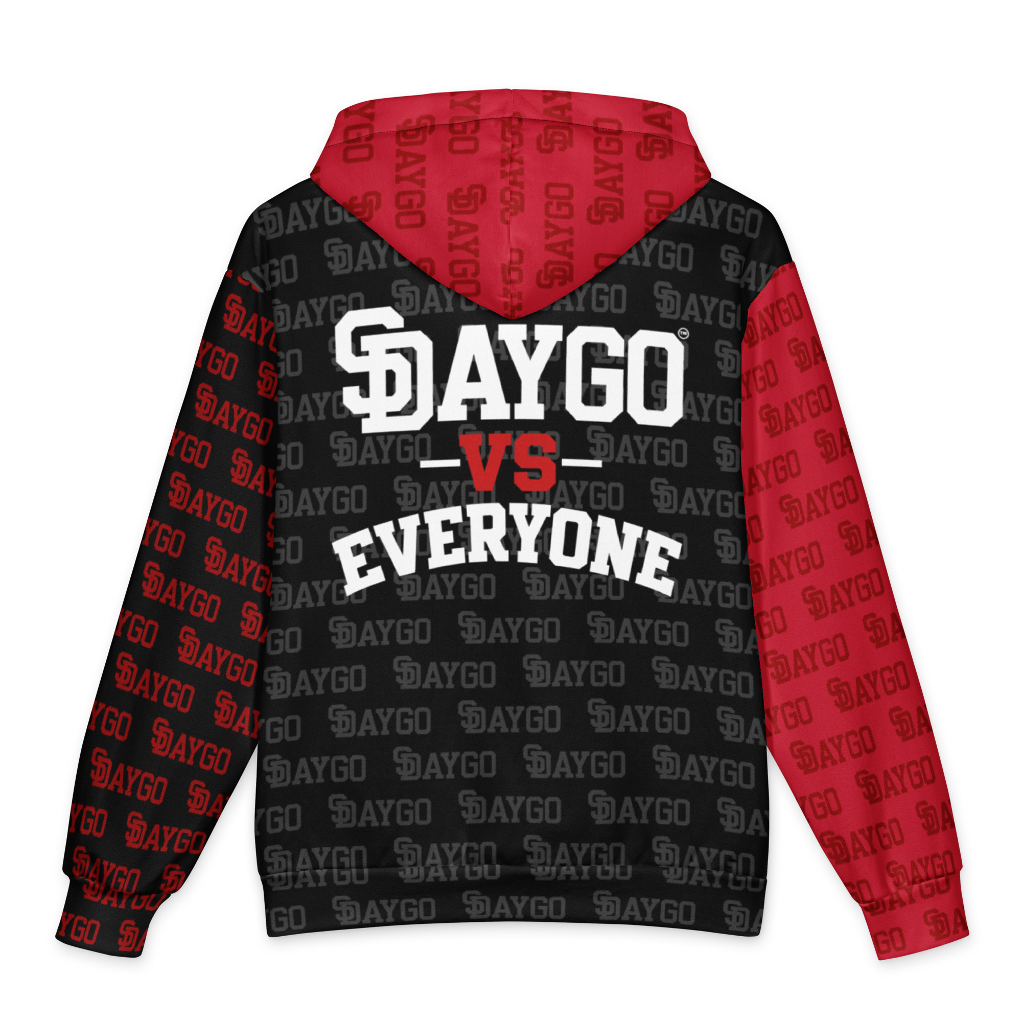 DVE Infrared Oversized Cotton Hoodie