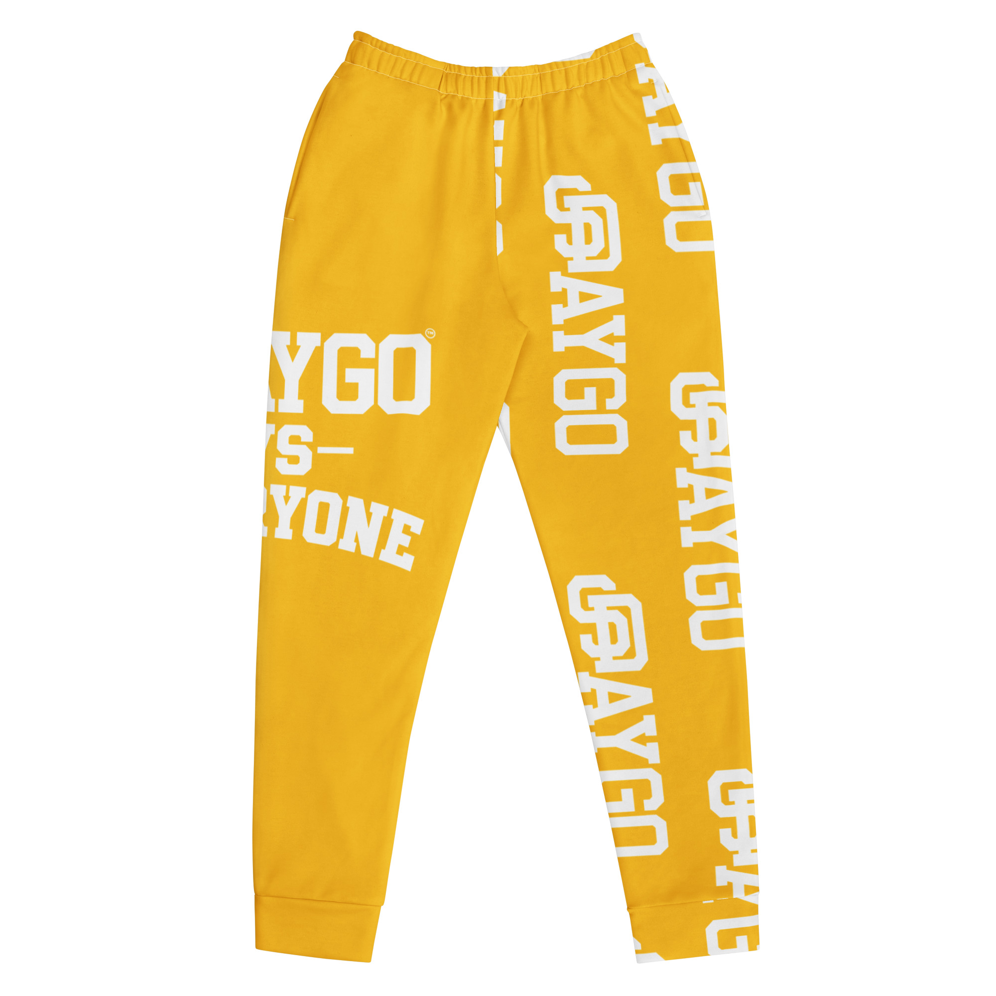 DVE Yellow Tape Women's Joggers - Image 2