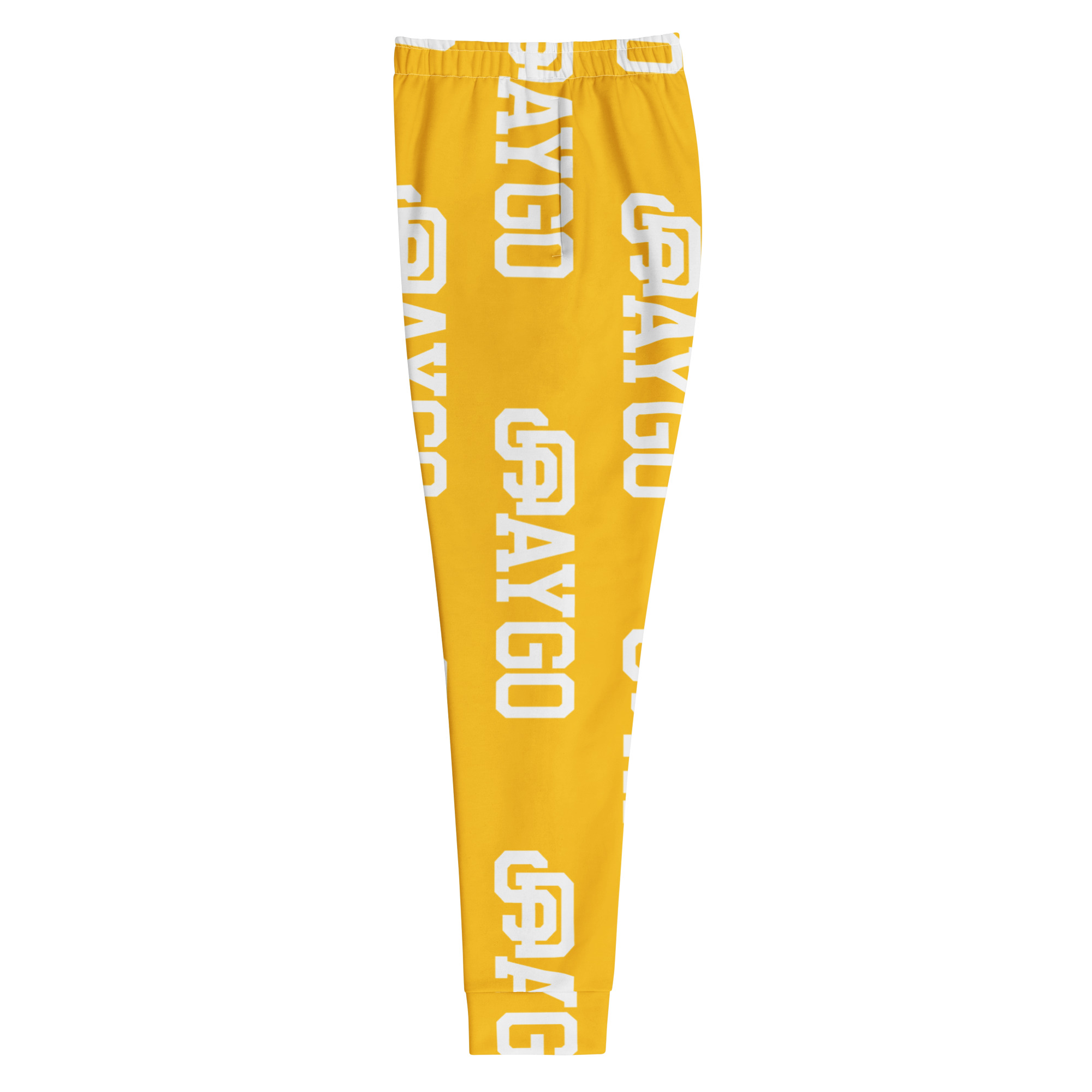 DVE Yellow Tape Women's Joggers - Image 3