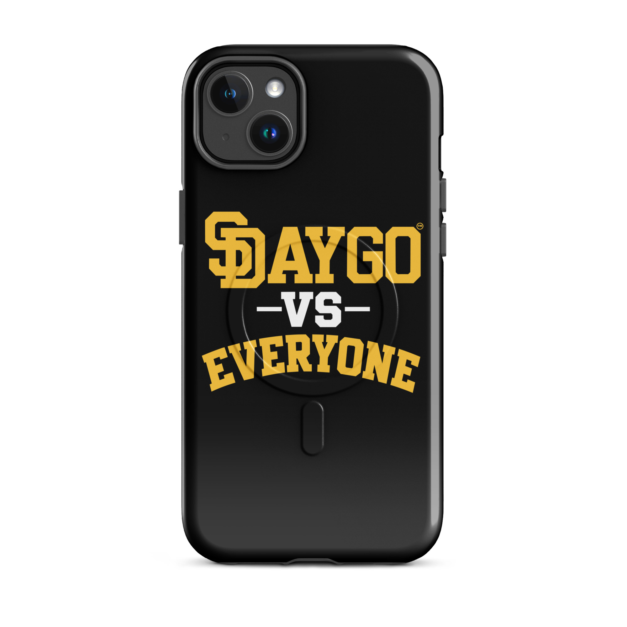 DVE Black & Gold SD Logo MagSafe® tough case for iPhone® - Image 3