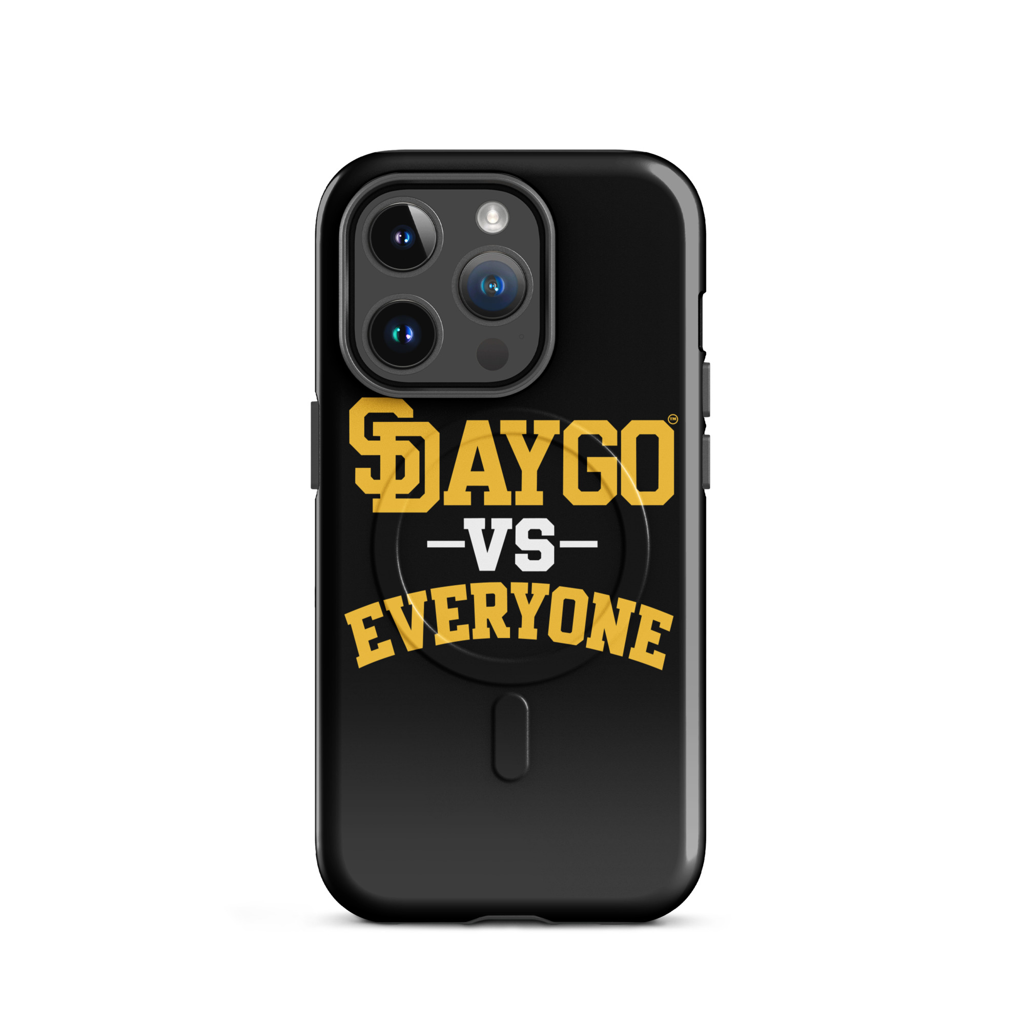 DVE Black & Gold SD Logo MagSafe® tough case for iPhone® - Image 4