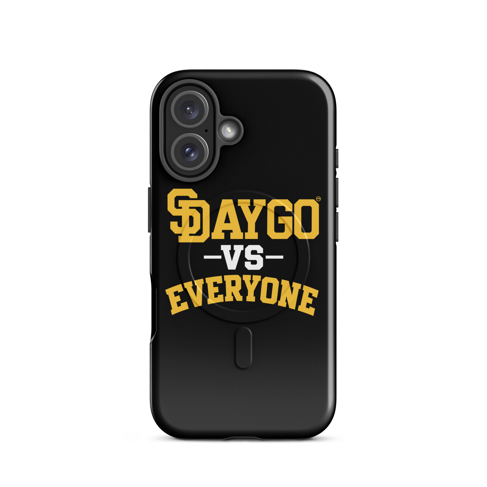 DVE Black & Gold SD Logo MagSafe® tough case for iPhone® - Image 9