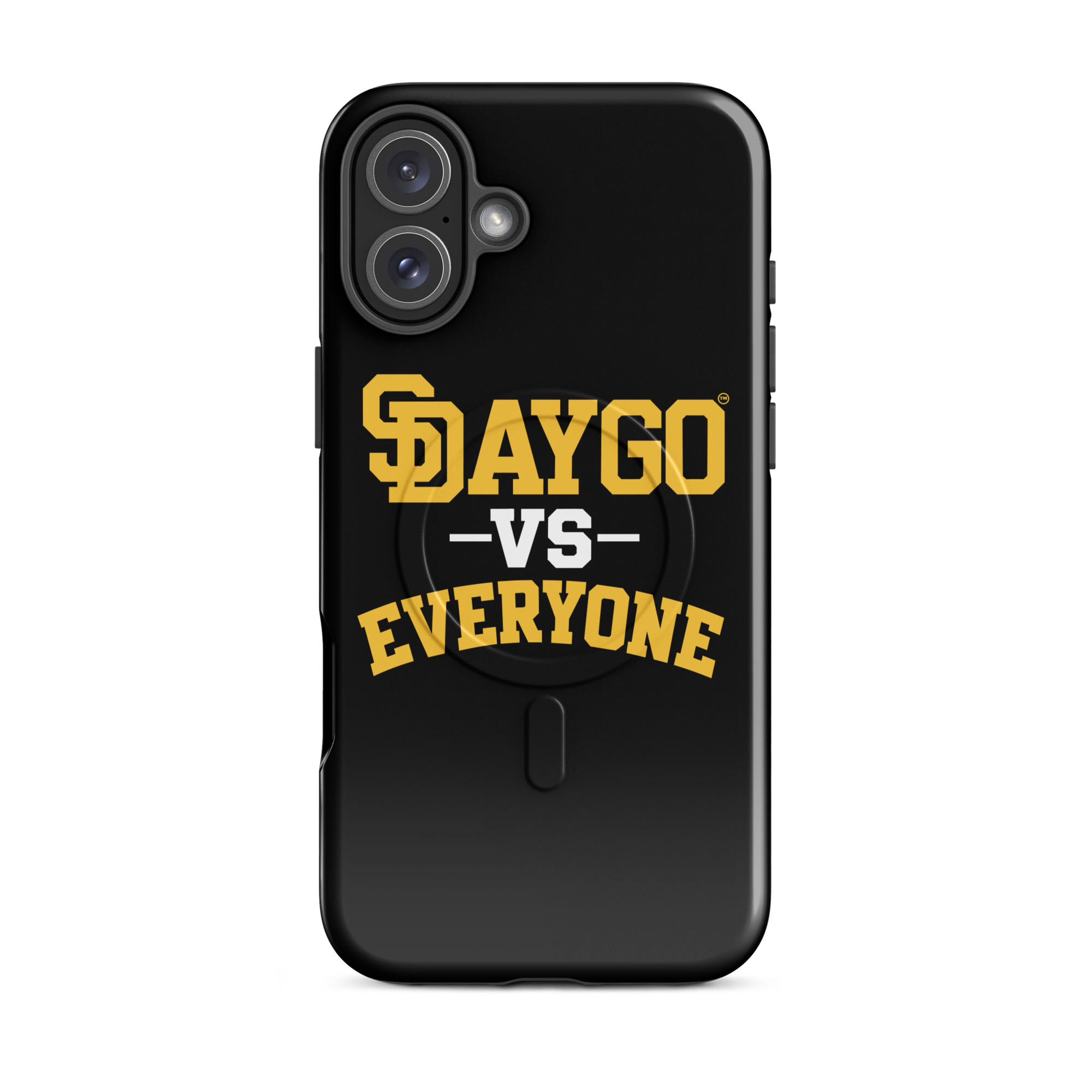 DVE Black & Gold SD Logo MagSafe® tough case for iPhone® - Image 10