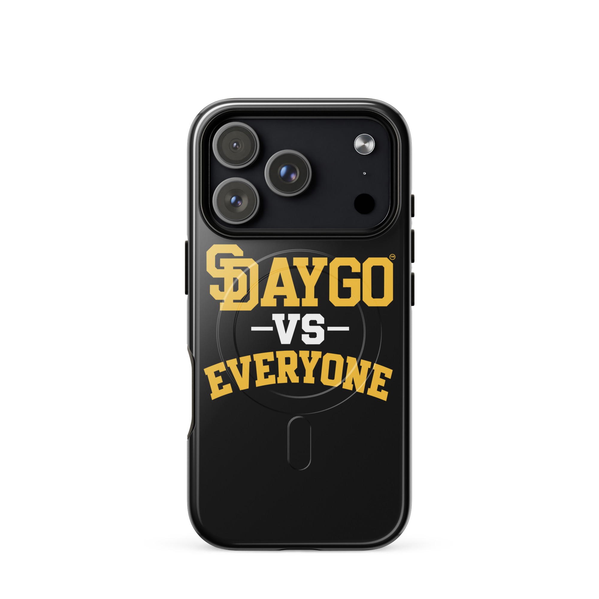 DVE Black & Gold SD Logo MagSafe® tough case for iPhone® - Image 15