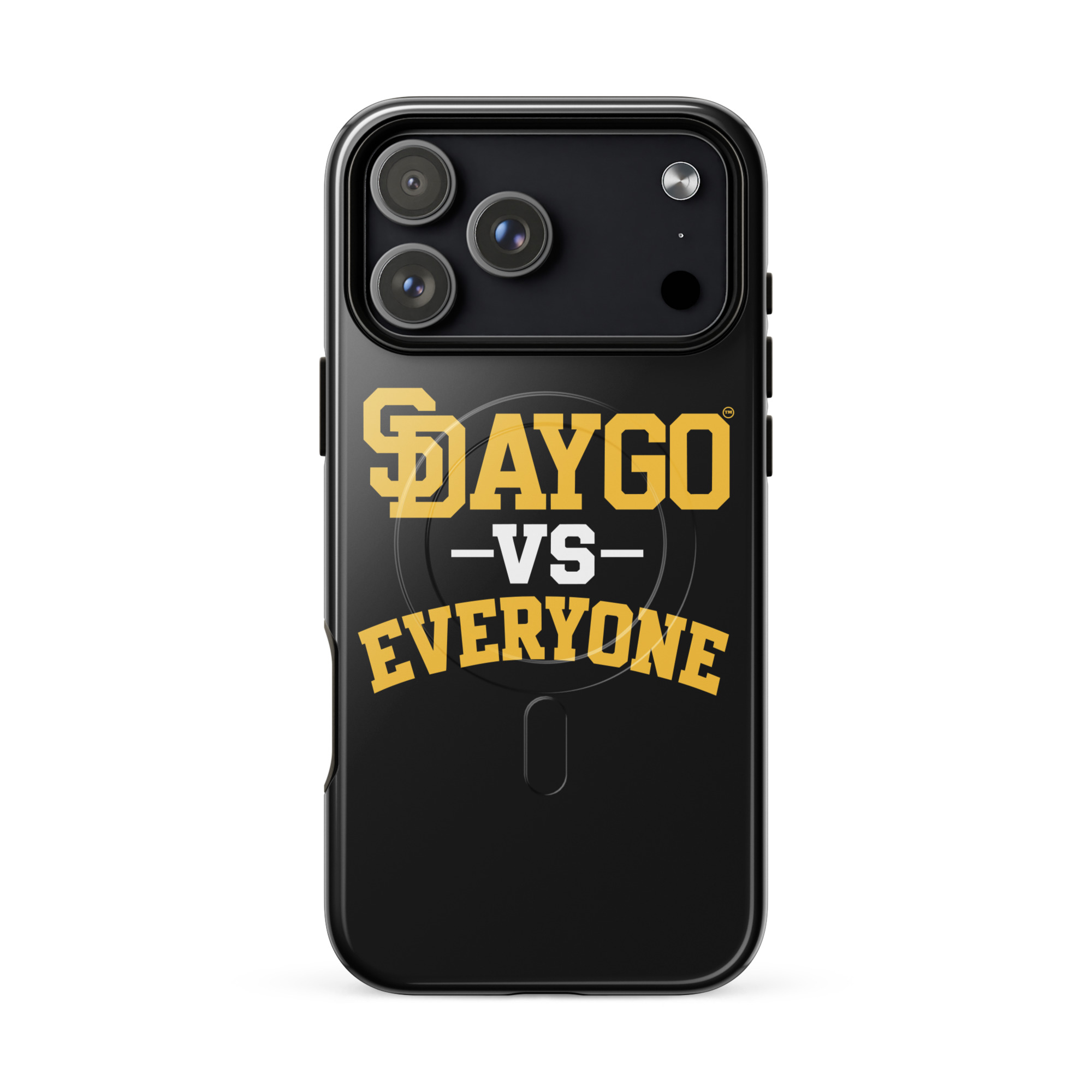 DVE Black & Gold SD Logo MagSafe® tough case for iPhone® - Image 16