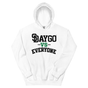DVE Palm Treez Black & Green SD Logo Hoodie