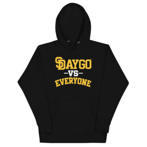 DVE Black & Gold SD Logo Unisex Hoodie